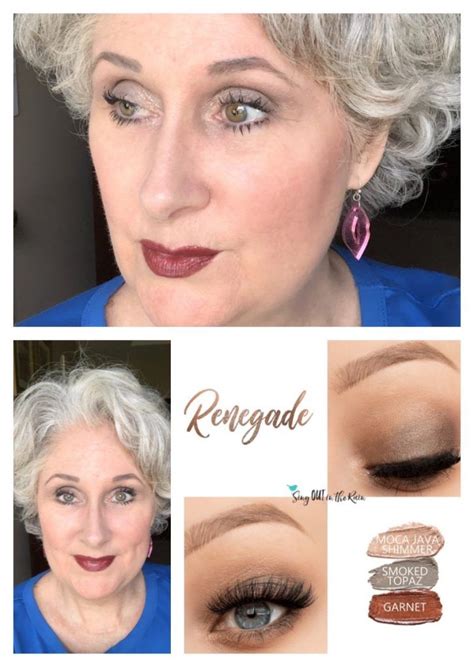 Makeup Tips For Gray Hair Lippy Chic Grey Hair Old Grey Hair Looks Grey Hair Over 50 Grey