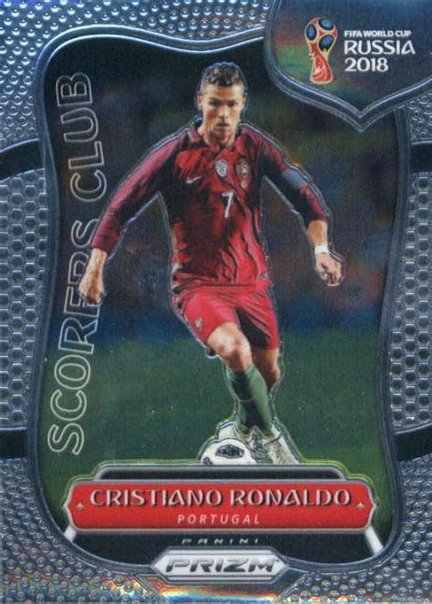 2018 Panini Prizm World Cup Scorers Club 16 Cristiano