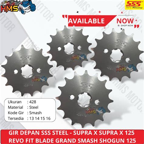 Jual Gir Gear Depan Sss Smash Supra X Kharisma Supra X Grand