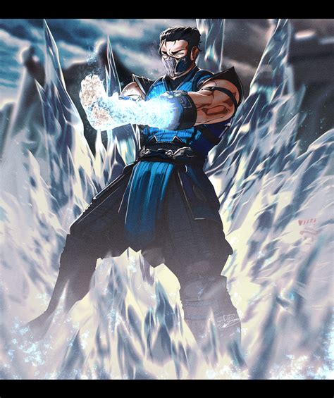 Sub Zero Mk1 Fanart Commission By Roman Fuaaa On Deviantart