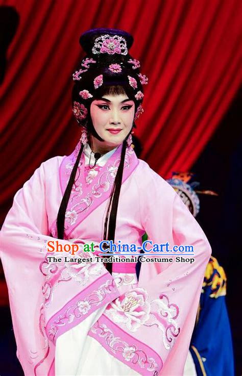 Chinese Beijing Opera Young Female Apparels Gai Rong Zhan Fu Costumes