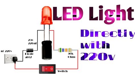 Led Light Circuits V Ac Shelly Lighting