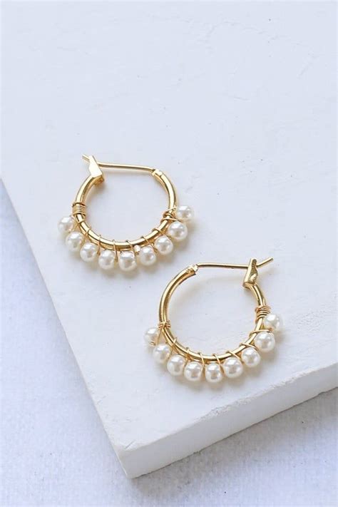 Matilde Earrings Bridal Earrings Pearl Earrings Wedding Earrings