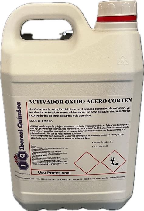 Activador Xido Ibersol Qu Mica