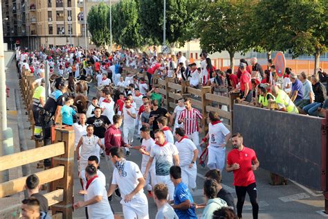 Fotos Del Primer Encierro De Las Fiestas De Tudela 2022