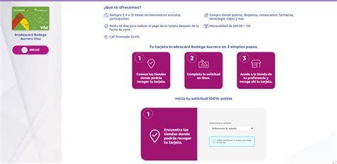 Tarjeta de CRÉDITO Bodega AURRERA BradesCard cómo solicitar