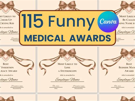 Nursing Superlatives Medical Staff Recognition Hospital Funny