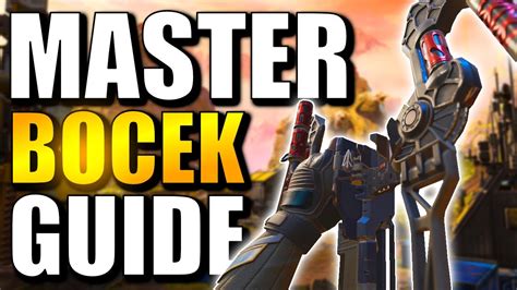 How To Use The Bocek In Apex Legends Season Master Bocek Guide