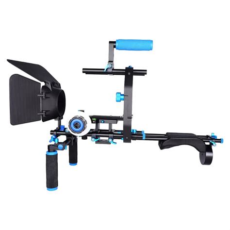 Yelangu Dslr Rig Video Shoulder Stabilizer Kit Matte Box Dslr Cage