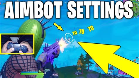 How To Actually Aimbot In Fortnite Ps4 Nonlibang