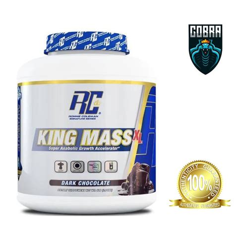 RCSS King Mass XL 44 SCOOPS 6LBS MUSCLE BUILDING RECOVERY SIZING