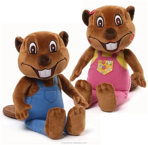 Factory Wholesale Beaver Stuffed Animal Plush Custom Beaver Toys