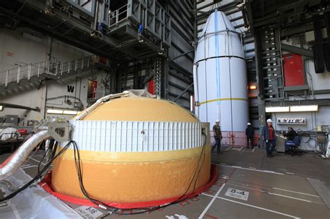 Wgs Military Payload Mounted To Delta Iv Rocket