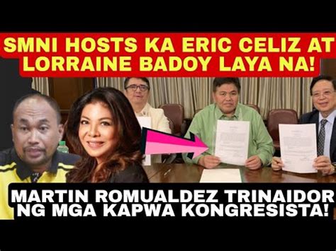 Smni Hosts Ka Eric At Badoy Pinakawalan Ng Kamara Martin Romualdez