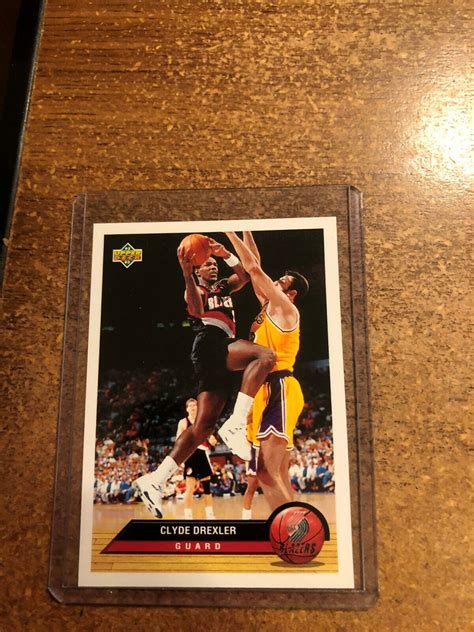 1992 Upper Deck McDonald S Basketball P33 Clyde Drexler EBay