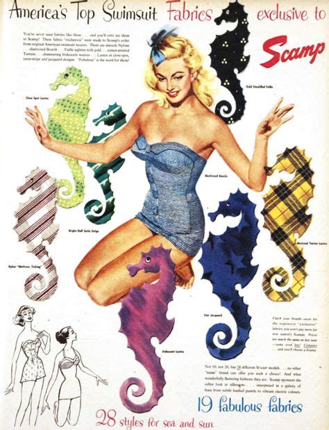 Jantzen 1940 50s Swimwear Ads 50s 60s 70s Ads And More Pinterest Vintage Swim Swimwear