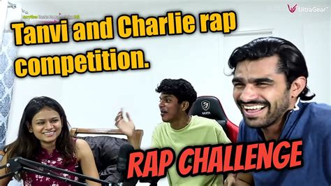 Rap Challenge Tanvi And Charli Shreeman Reaction On Tanvi Rap