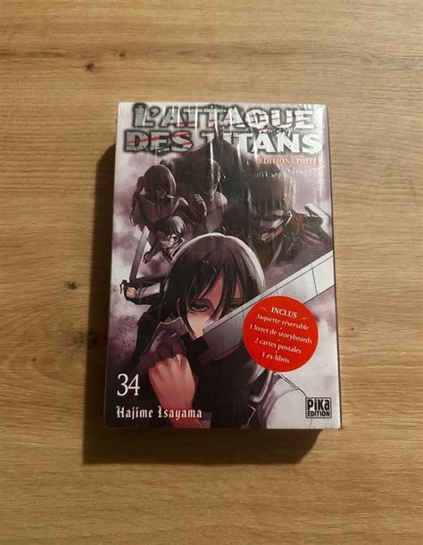 lattaque des titans SNK tome 34 limité Kaufen auf Ricardo