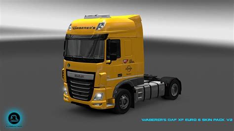 Waberers Daf Xf Euro Skin Pack V Modhub Us