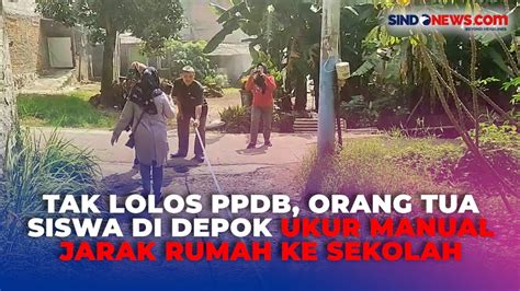 Tak Lolos PPDB SMAN 4 Depok Orang Tua Siswa Ukur Manual Jarak Rumah Ke