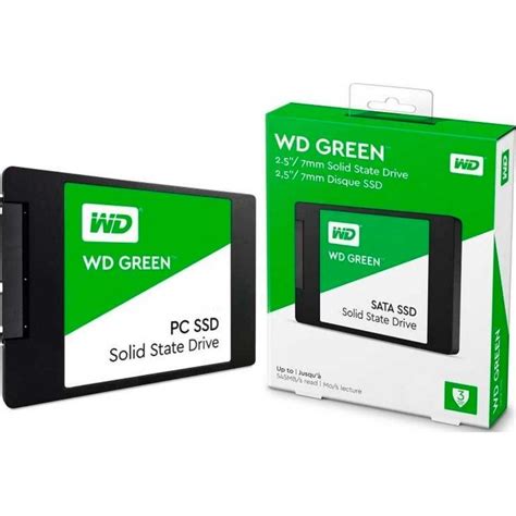 Western Digital 480gb Green Sata Iii 25 Inch Internal Ssd Drive