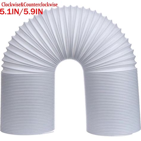 Air Conditioner Hose Portable Exhaust Vent 5159 Diameter 80 Length Anti Clockwise