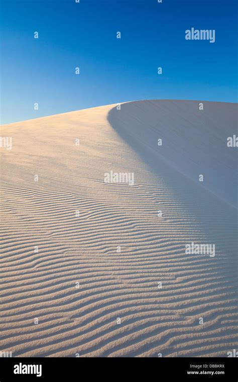 barchan dune, evening light with long shadows Stock Photo - Alamy