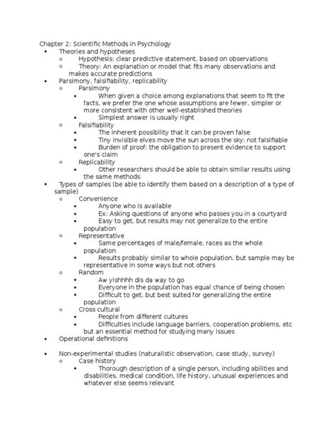 Psy 200 Chapter 2 Textbook Notes Institutional Review Board Experiment