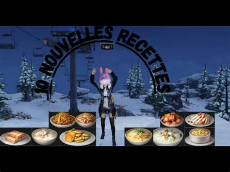 Lifeafter Saison L Hiver Est L Nouvelles Recettes Avec