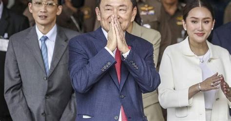 Thai Ex PM Thaksin Returns To Jail From Years In Exile Blue Mountains