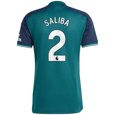 Maillot Arsenal Third Saliba Foot Soccer Pro