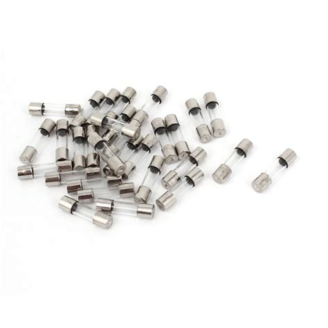 30 Pcs 250V 2A F2AL Fast Blow Type Glass Tube Fuses 5mm X 20mm