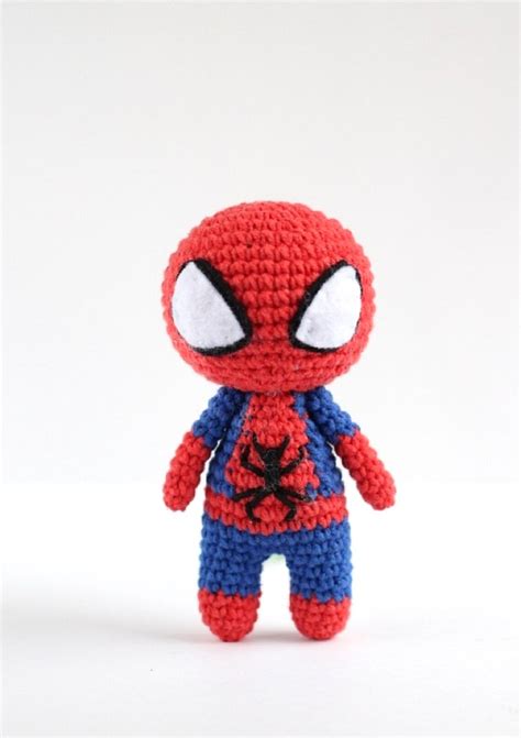 Spider Man Crochet Amigurumi Pattern PDF Amigurumi Superhero Etsy