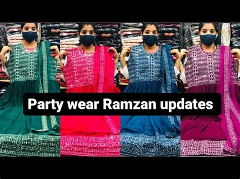 Ramzan Collections Party Wear Umbrella Tops Covaiqueens