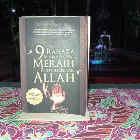 Jual Buku 9 Rahasia Mudah Dan Cepat Meraih Pertolongan Allah Shopee