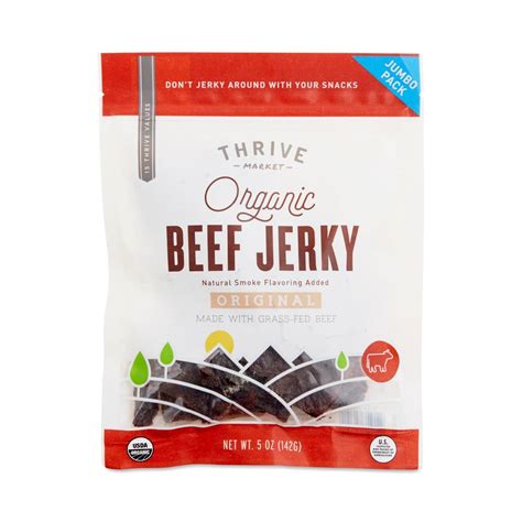 Organic Beef Jerky Thrive Market