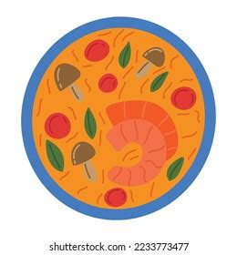 Tom Yum Thai Hot Sour Fish Stock Vector Royalty Free Shutterstock