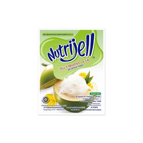 Jual Nutrijell Rasa Kelapa Muda Kemasan Ekonomis 10 Gram Shopee Indonesia