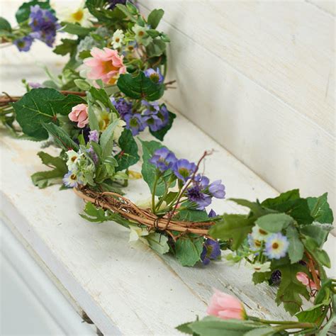 Artificial Wildflower Garland Garlands Floral Supplies Craft Supplies Factory Direct Craft