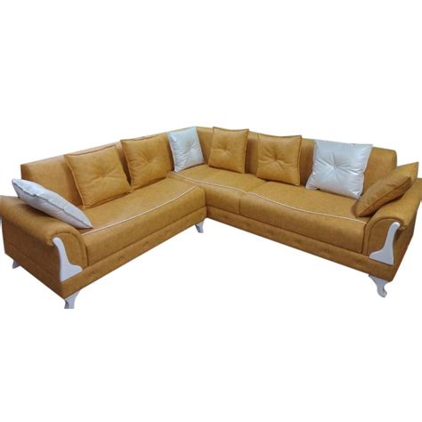 Seven Seater L Shape Corner Sofa At Rs 35000 Piece Wooden Sofa Set In