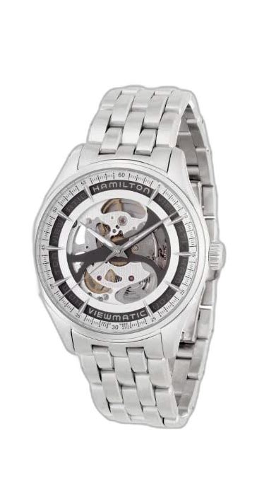 Hamilton Jazzmaster Viewmatic Skeleton Auto Stainless Steel H42555151