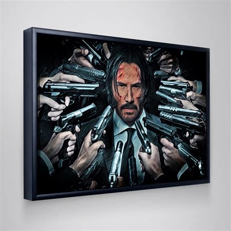 John Wick Canvas Set Legendary Wall Art