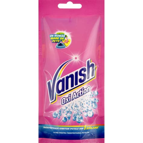 Vanish Lichid Detergent Pentru Indepartarea Petelor Pink Ml Klaus