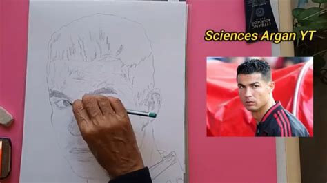 How To Draw Cristiano Ronaldo Easily Youtube