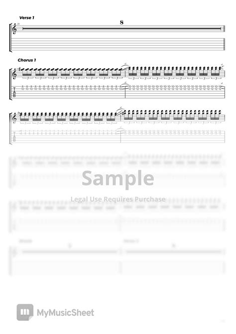 System Of A Down Chop Suey Sheets By Nikola Gugoski