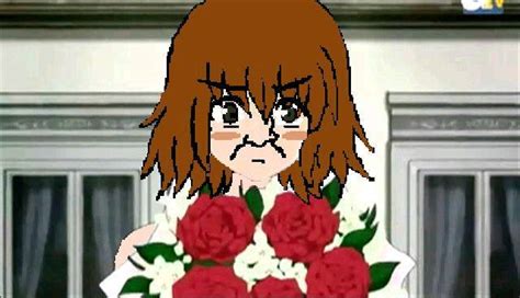 Kawaii Titan Giving Flowers To Hanji Shingeki No Kyojin Attack On