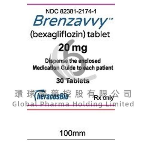 Brenzavvy Bexagliflozin Globalpharma