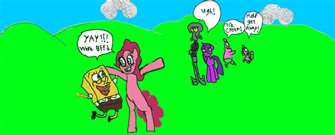 Pinkie Pie And Spongebob By Varano25 On Deviantart