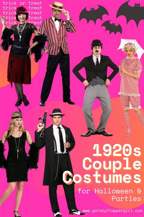 Roaring 20s Costumes For Couples That Dazzle Couples Costumes Roaring 20s Costume Roaring