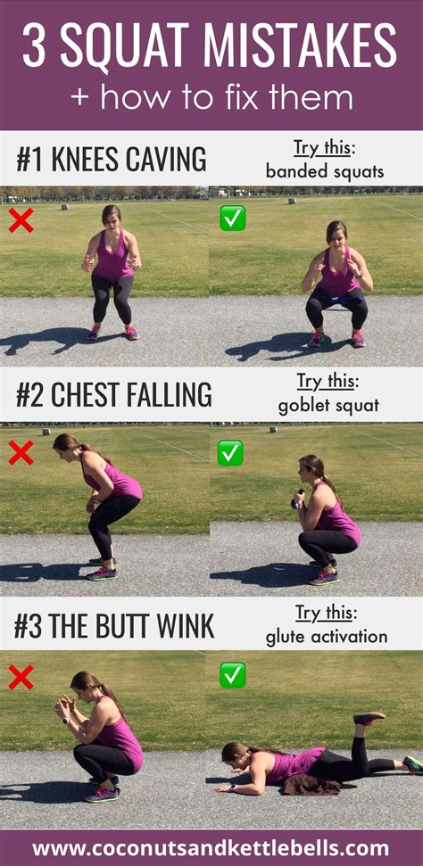 Fixing Common Squat Mistakes